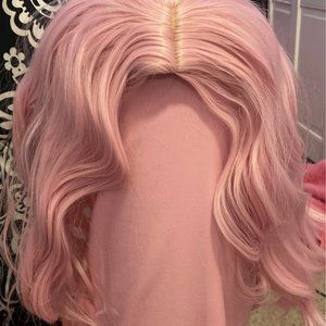 Light pink wig
